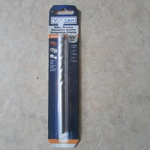 Broca de mampostería rotativa Vulcan - 3/8"" (9,5 mm) x 6"" - punta de carburo 2244572 (B 8) - Imagen 1 de 2