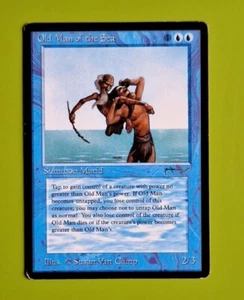 Mtg OLD MAN OF THE SEA, Arabian Nights, Reserved List. - Picture 1 of 10