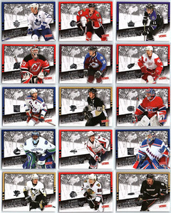 2008-09 UPPER DECK VICTORY GAME BREAKERS COMPLETE 50 HOCKEY CARD INSERT SET Ovi