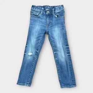 Gap | Boys Skinny Distressed Medium Wash Jeans | Size 4 - Picture 1 of 7