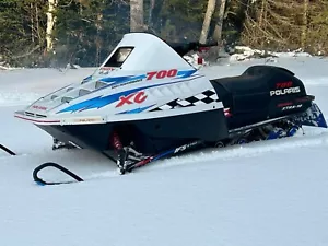 Vintage Polaris 1997 1998 Indy XC 700 Snowmobile Decal Set XC700 Wedge - Picture 1 of 4