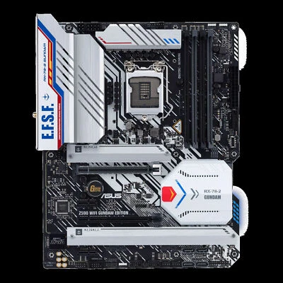 ASUS WiFi Gundam Edition ATX Intel Z590 SATA 6gb/s Motherboard LGA 1200 - Image 1 of 4