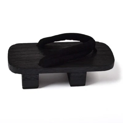 Herren Holz Kimono Geta Clogs Zehentrenner Thong Sandalen Slipper Japan Schuhe - Bild 1 von 4