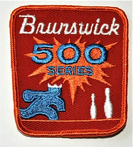 1970s Brunswick 500 Series Score Bowling Tournament Patch New NOS - Picture 1 of 3