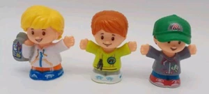 Fisher Price Little People Konvolut 3 Figuren Student, Busfahrer, Pizza Lieferung - Bild 1 von 5