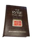 The Ryrie Study Bible 1978 NASB 1977 New American Standard Bible By Moody Press