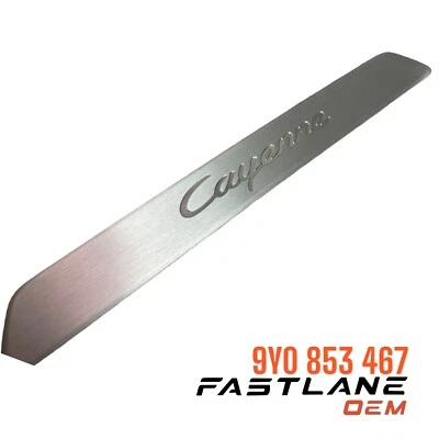 Porsche Cayenne 2019-2022 puerta delantera umbral moldura nuevo OEM 9Y0 853 467 Foto 1 de 4