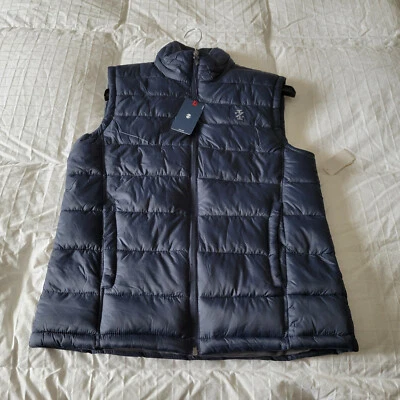 NWT Izod Performance Vest Sz. Small  Navy Blue NEW - Image 1 of 3