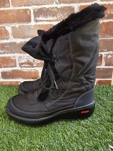PAJAR Canada MARCIE ice-gripper snow boots $300 On Amazon Size 8-8.5 EUC - Picture 1 of 12