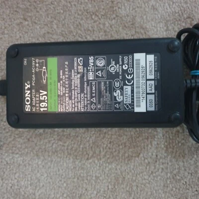 Sony PCGA-AC19V4 Power Supply Adapter 19.5V 5.13A AC/DC Laptop Charger - Image 1 of 3