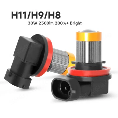 Bombilla antiniebla LED 3000K brillante 2X para BMW 320i 328i 335i 525i 535i xDrive Foto 1 de 4