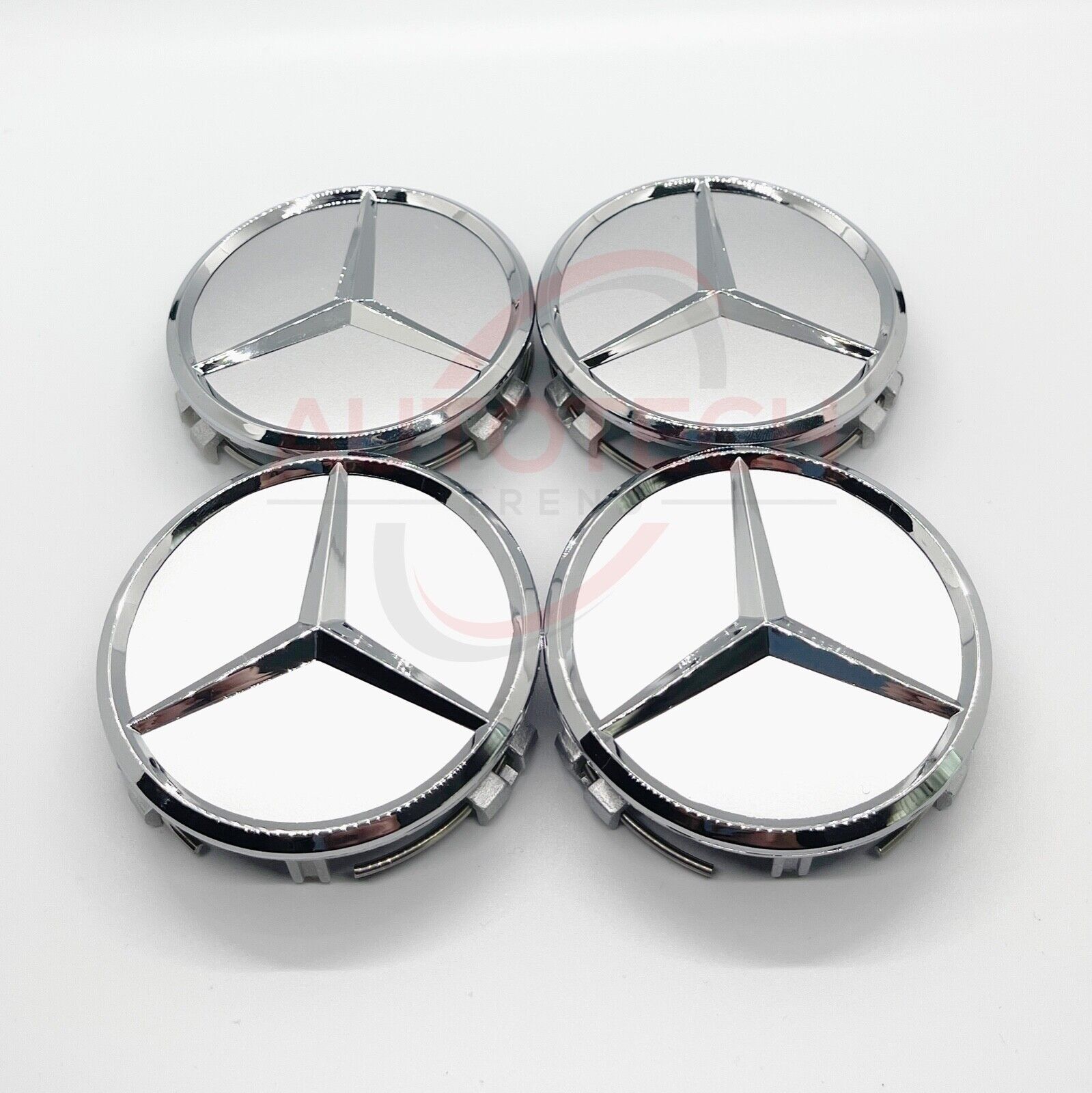 Mercedes Benz Center Caps se encaixa todos os modelos Aros Tamanho 