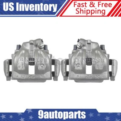 Par de pinzas de freno de disco traseras con soporte para Dodge Sprinter 3500 2005 2006 Foto 1 de 4