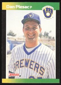 1989 Donruss Baseball's Best Dan Plesac #165 Milwaukee Brewers