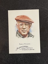 2008 Allen & Ginter #172 Pablo Picasso Artist Baseball Card.  B4184