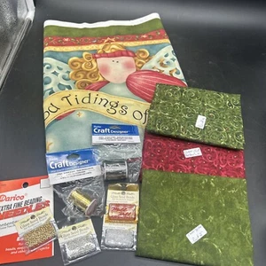 VTG Nancy Halvorsen Good Tidings of Great Joy Advent Calendar Xmas Quilt Kit - Picture 1 of 16