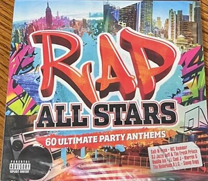 VARIOUS ARTISTS "RAP ALL STARS" BRAND NEW 2018 UK 3CD ALBUM IMPORT - Picture 1 of 2