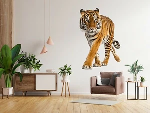 3D Siberian Tiger Orange 688NA Animal Wallpaper Mural Poster Wall Stickers Decal - Picture 1 of 5