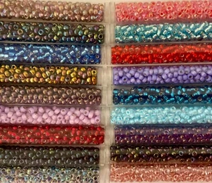Miyuki Beads - Approx 20g Tube - Size 6/0 - Various Colours - Picture 1 of 17