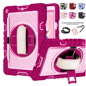 Rotating Heavy Duty Stand Case Cover For iPad 10th Gen 10.9" / 11th Gen A16 2025 - Picture 1 of 27