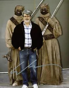 George Lucas handsigniertes Original 8x10 Foto LOA TTM - Bild 1 von 1