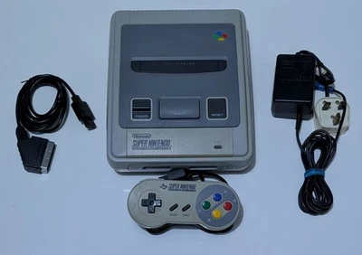 Super Nintendo SNES Console PAL/NTSC 50/60Hz Bundle - Recapped + Warranty - Image 1 of 4