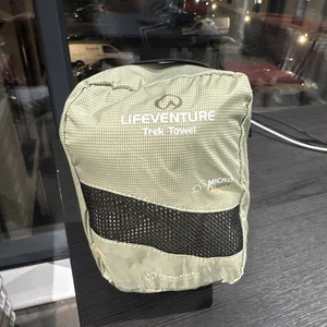 Lifeventure Micro Fibre Trek Towel - Olive- Large - Picture 1 of 1