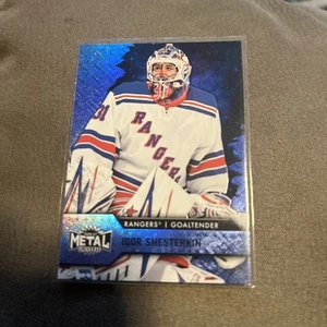 2020-21 Metal Universe Blue Spectrum Igor Shesterkin #57 Rangers 23C - Picture 1 of 1