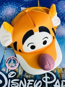 2025 Disney Parks Tigger Winnie The Pooh Mesh Hat Baseball Cap Adjustable New - Picture 1 of 2