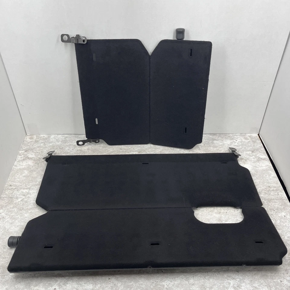Dodge Ram 1500 2006-2018 juego de piso de carga trasero plegable negro OEM Foto 1 de 4