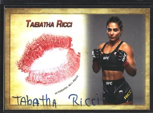 2022 Tabatha Ricci Auto & Kiss Card Rookie RC UFC Baby Shark - Bild 1 von 2