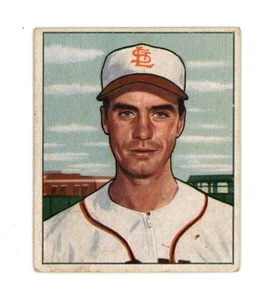 1950 Bowman #252 Billy DeMars San Francisco Giants Rookie Card VG Range (64714) - Foto 1 di 2