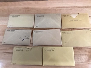 1957-1964 US Silver Proof Sets Complete Run of 8 Gem Sets with Envelopes E1729 - Picture 1 of 21