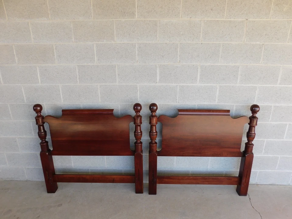 Pennsylvania House Cherry Cannonball Póster Doble Cabecero - un Par Foto 1 de 4