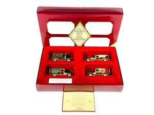 Lledo 'The Golden Days of the Film Industry' 24 Carat Gold Plated 4-Car Set - Picture 1 of 4