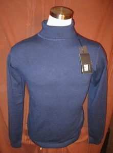 X-ray Jeans Long-Sleeve Turtleneck Shirt, Navy Blue, Size S, New, Reg $58 - Picture 1 of 9