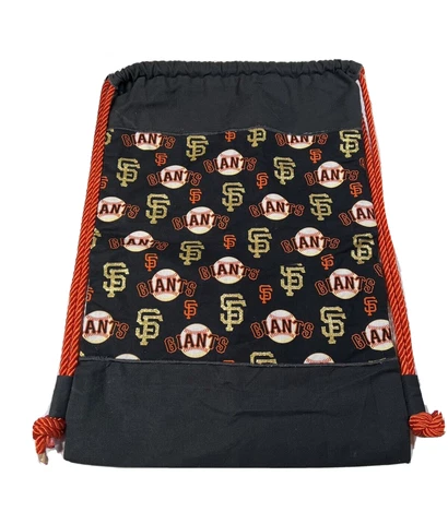San Francisco Giants Backpack Purse Drawstring Cinch Bag Bookbag Cover