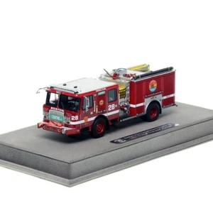 Fire Replicas 1/50 Model Boston FD 2017 E-ONE Typhoon 28 Jamaica Plain FR036-28 - Picture 1 of 4