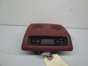 84-89 NISSAN 300ZX OVERHEAD ROOF CONSOLE READING DOME MAP LIGHTS OEM BURGANDY - Picture 1 of 11