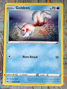 GOLDEEN 045/202 Common Swords & Shields 2020 Basic Pokémon - Picture 1 of 4