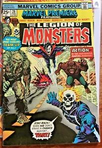 MARVEL PREMIERE v1/28 RAW A(MAN-THING GHOST RIDER WEREWOLF BY NIGHT MORBIUS) MCU - Picture 1 of 12
