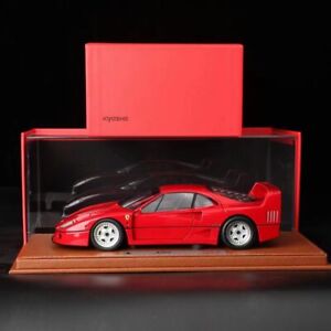 BBR+Kyosho 1/18 Scale Ferrari F40 Full Open Version Diecast Model Car-Red