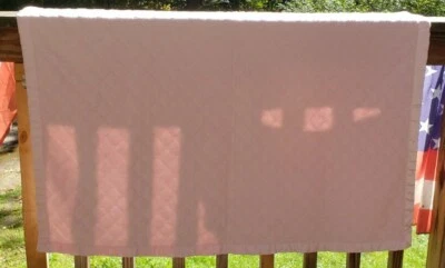 Koala Baby Girl Solid Pink Plush Fleece Velour Sherpa Blanket Lovey Crib Soft  - Image 1 of 4