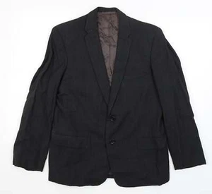 Chaqueta Blazer de lana a cuadros azules para hombre talla M - Imagen 1 de 12
