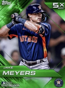 [DIGITAL] Topps Bunt - Jake Meyers - Postseason Base 23 S1 - Green - Picture 1 of 1