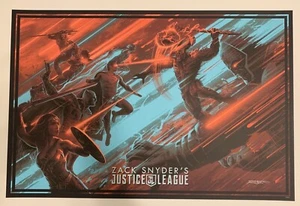 Juan Ramos DC Zack Snyder's Justice League Variant Printer Proof /25 Screenprint - Picture 1 of 6
