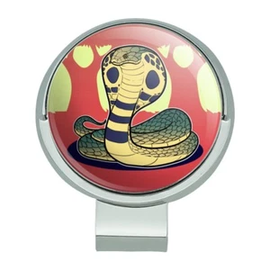 Cobra Snake Golf Hat Clip With Magnetic Ball Marker - Picture 1 of 6