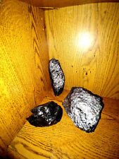 Anthracite Coal 3 lbs MED/LG. SIZE CHRISTMAS  BRIGHT AND SHINY 3  PCS OR JEWELRY