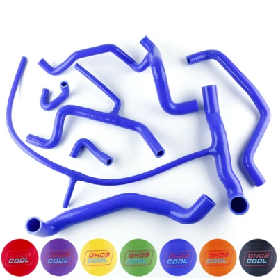 Blue For 94-98 Volkswagen GOLF Mk3 Jetta Vento A3 VR6 Silicone Radiator Hose Kit - Image 1 of 4