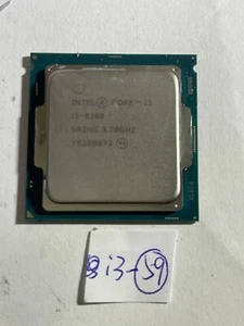 Intel Core i3-6100 3.70GHz SR2HG Dual-Core 3MB LGA 1151/Socket H4 CPU - Picture 1 of 2